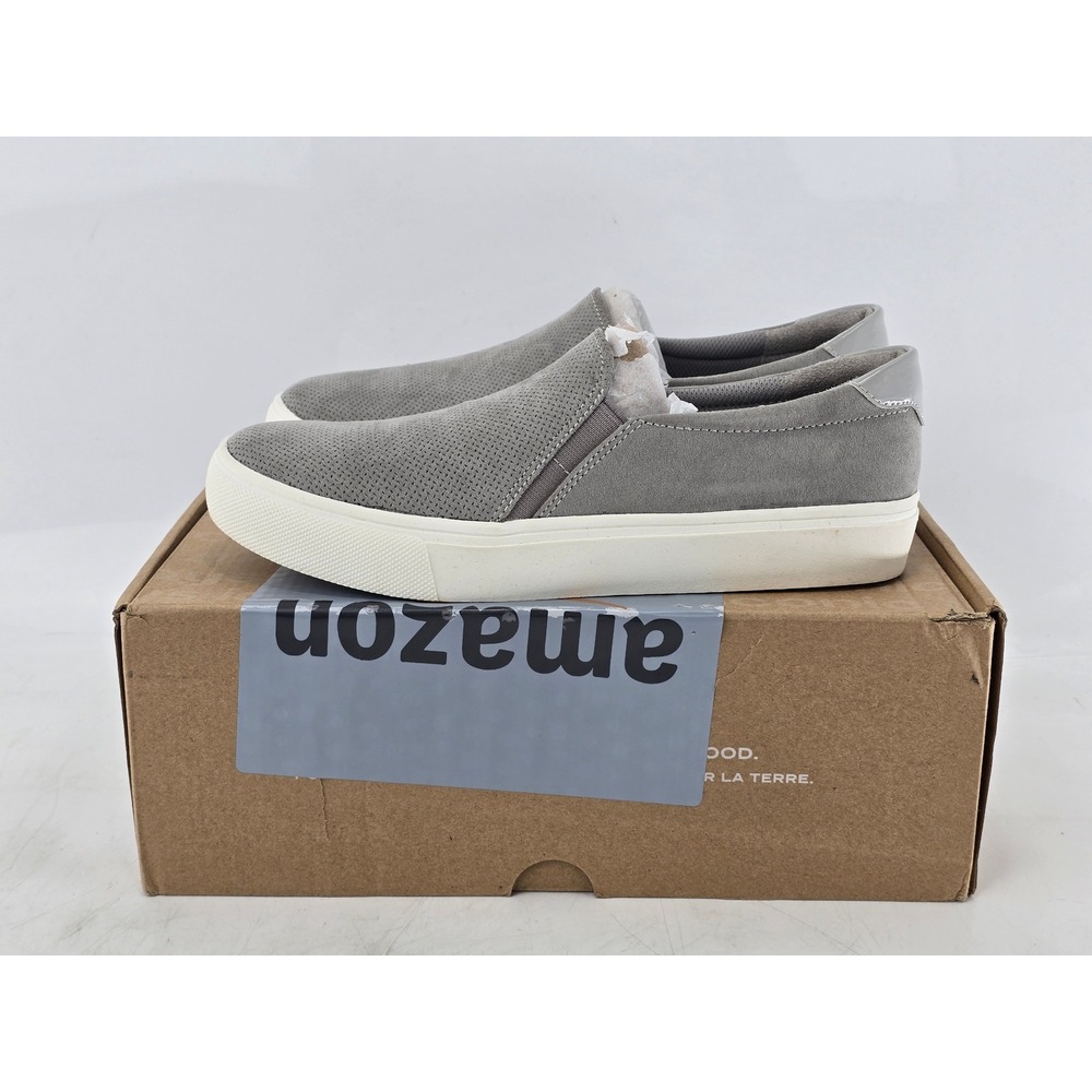 Dr. Scholl's Nova Slip On Sneakers Womens Size 8 Soft Grey Perforated - New - Picture 10 of 13